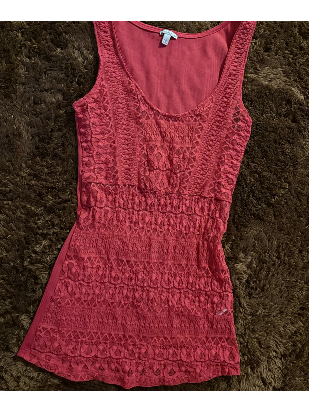Charlotte Russe Lace Tank